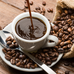 Degassing coffee