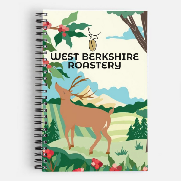Coffee beans note pad
